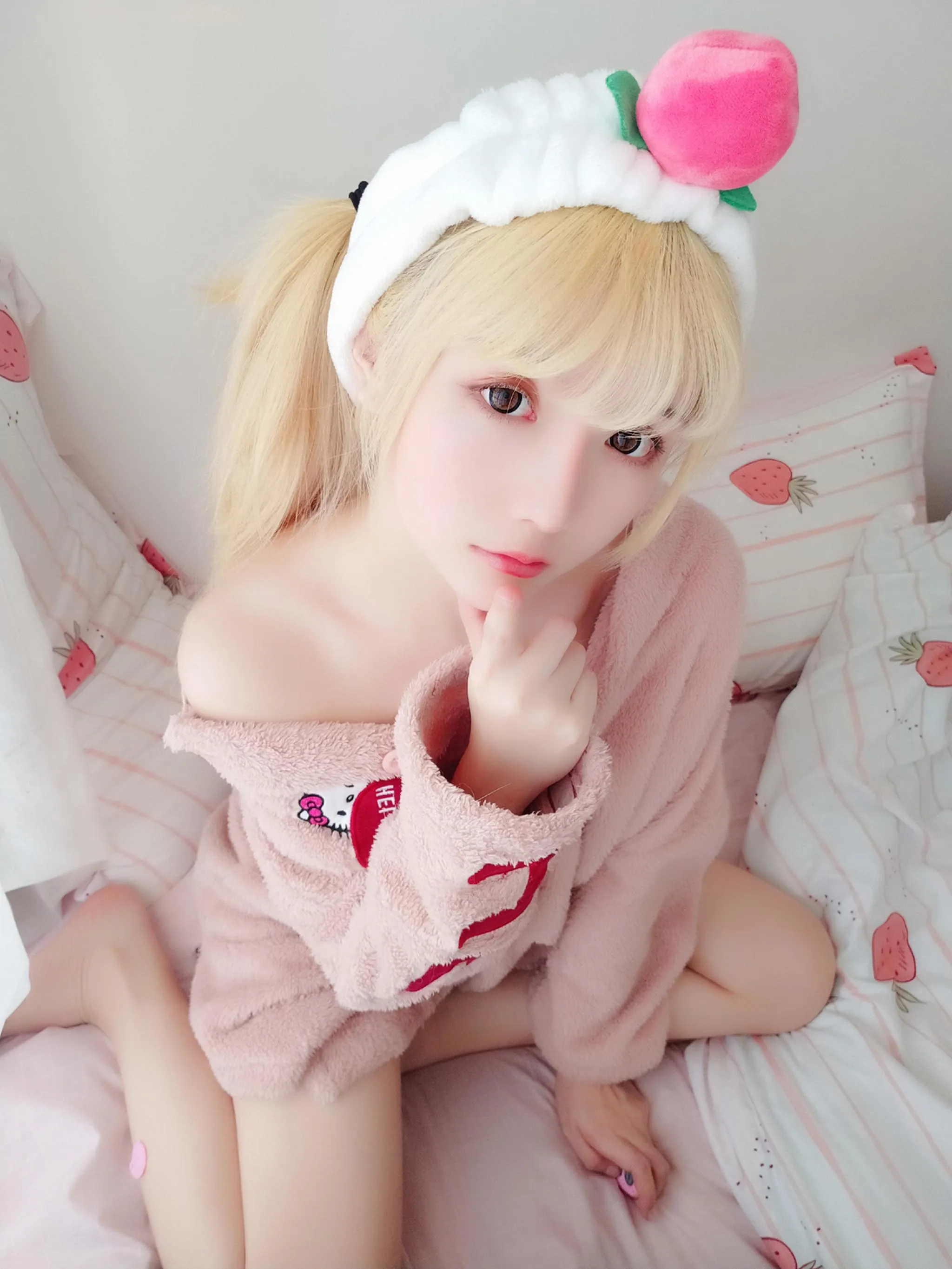 星之迟迟 – VOL.01 粉红泡泡包-桃味KITTY（16P） [16P]插图9